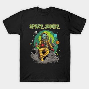 Space Junkies Lonely Astronaut T-Shirt